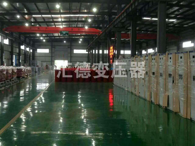 菏泽变压器车间一角